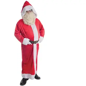 Comparateur de prix : Déguisement Père Noël Européen long éco, adulte