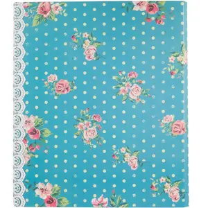 RueDeLaFete Livre d'or SHABBY Chic 60 pages, Bleu pas cher