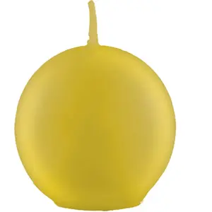 RueDeLaFete Bougie Boule 6cm diam, métal Or pas cher