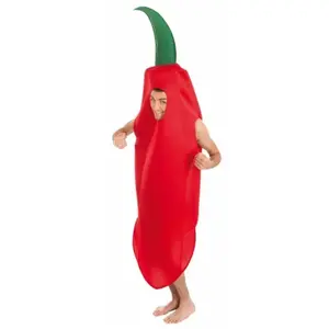 Comparateur de prix : Costume - Non spécifié - Piment Rouge - Taille Unique - Tissu mousse - Tige verte