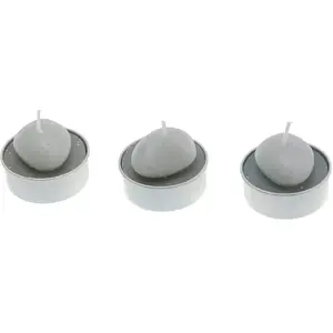 RueDeLaFete Set de 3 bougies Galet 3cm pas cher