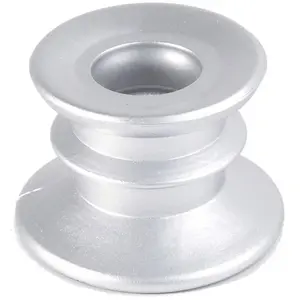 Non communiqué bougeoir suède argent 4 cm - chaks 0503-65 pas cher