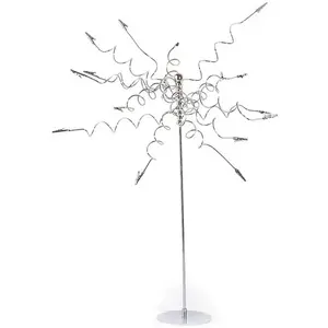 Centre de Table - CHAKS - Grand Modèle - Métal - Spirale - 45 cm avec 16 pinces pas cher