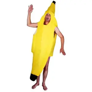 RueDeLaFete déguisement banane adulte - taille unique - jaune - chaks c4029