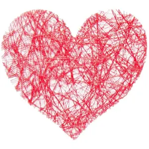 RueDeLaFete sachet 100 coeurs romance - rouge - chaks 0214-02 pas cher