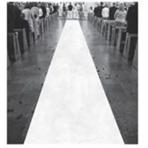 Aptafetes Tapis Blanc 1x15m - Blanc pas cher