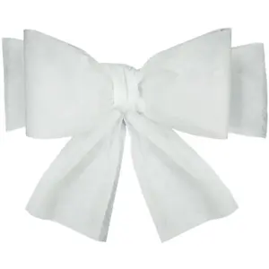6 NOEUDS POUR HOUSSE DE CHAISE - BLANC Blanc pas cher