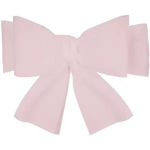 Chaks 1103-32 - Sachet de 6 Coupons-NOEUDS de chaise, Rose pastel pas cher