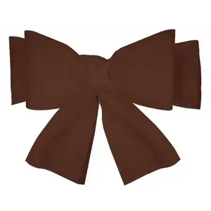 Le Géant de la fête 6 NOEUDS HOUSSE DE CHAISE-CHOCOLAT Marron, chocolat pas cher