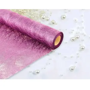 RueDeLaFete Rouleau déco Brillance 60cm x 10m, Lavande pas cher