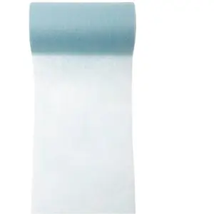 RueDeLaFete Ruban élégance 10cmx20m, Bleu pastel pas cher