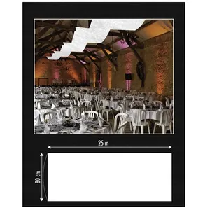 SMIFFY´S TENTURE 80CM*25M - BLANC Blanc pas cher