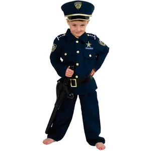 Comparateur de prix : WIDMANN Costume Policier Français Enfant - Bleu - 128 cm