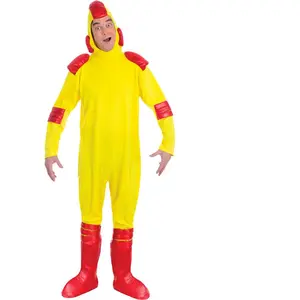 Comparateur de prix : CHAKS Déguisement La Denrée Adulte - Humoristique - Jaune - Polyester