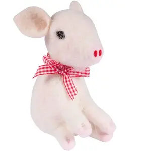 RueDeLaFete Déco Cochon 14cm pas cher