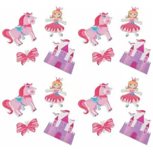 RueDeLaFete Sachet de 16 confettis de table Princesses pas cher