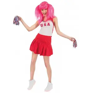 RueDeLaFete Déguisement De Pom Pom Girl - Femme