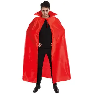 Comparateur de prix : Chaks H4069, Cape satin 140cm Rouge avec col Rouge
