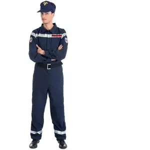 Chaks Costume Pompier Français Adulte - L pas cher