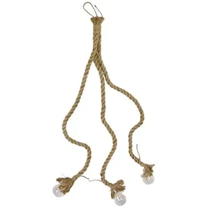 CHAKS 3 cordes jute flexible + 3 led 1m pas cher