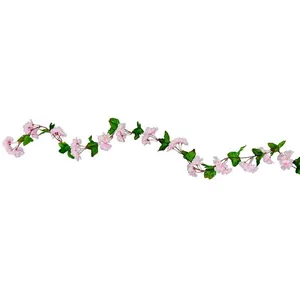 Comparateur de prix : guirlande fleurs cerisier blc/rose 220cm - 10351-04 Chaks