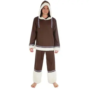 RueDeLaFete Déguisement Inuit homme adulte, taille L pas cher