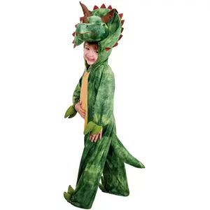 Comparateur de prix : Déguisement Peluche Dinosaure/Tricératops 140cm, 9-11 ans