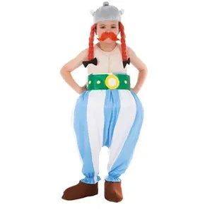 Comparateur de prix : CHAKS Costume Licence Officielle Obelix Enfant - Bleu / blanc - 128 cm