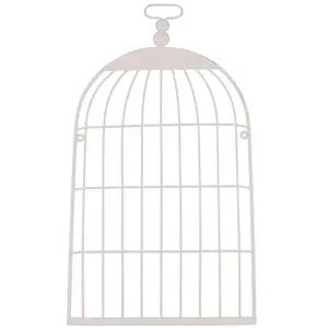RueDeLaFete Cage métal Plate 56cm pas cher