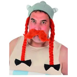 Comparateur de prix : Chaks Casque Obélix Adulte - Astérix et Obélix - Orange - Taille Unique