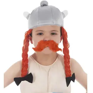 Comparateur de prix : Chaks Casque enfant - Obelix - Tissu - Noir - A partir de 3 ans
