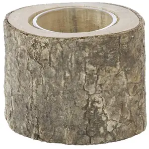 RueDeLaFete bougeoir tronc verre 6 cm - chaks 90440 pas cher