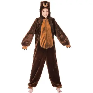 Comparateur de prix : Déguisement Peluche Ours brun 164 cm, adulte