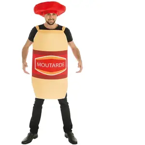 CHAKS Déguisement Moutarde adulte C-C4227 pas cher