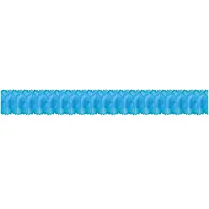 RueDeLaFete Guirlande déco 3 mètres, Turquoise pas cher