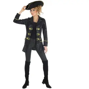 Veste Pirate longue luxe adulte