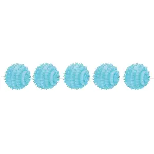 Comparateur de prix : Guirlande 5 boules alvéolées Bleu ciel
