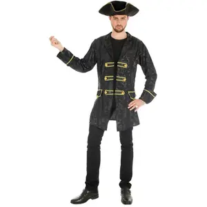 Comparateur de prix : Veste Pirate longue luxe adulte, Homme taille L