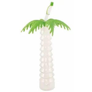RueDeLaFete CONTENANT PALMIER AVEC PAILLE 27CM pas cher