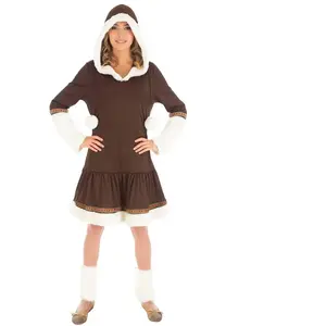 RueDeLaFete Déguisement Inuit femme adulte, taille M pas cher