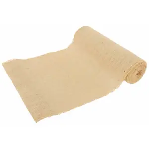 RueDeLaFete Chemin De Table Jute Fil D'or 29cmx3m pas cher