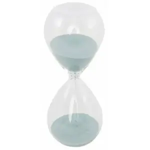 Sablier - CHAKS - 80622 - Verre - Sable marin bleu - 13 cm pas cher