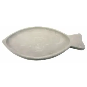 Chaks 80626, Poisson plat en ciment 30cm pas cher