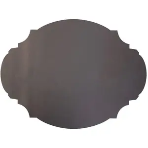 RueDeLaFete Sachet de 12 Sets de table Vintage Kraft Noir 40x30cm pas cher