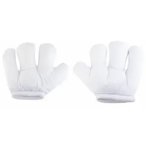 Comparateur de prix : Big Mains géantes blanches 34x27cm