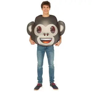 Comparateur de prix : Déguisement Emoji® Singe adulte