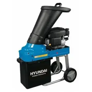 Broyeur à végétaux thermique HYUNDAI - 173 cm³ - 4.4 cm - 2 lames pas cher