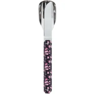 Couverts AKINOD 3 couverts droit 12H34 Fleurs de cerisie pas cher