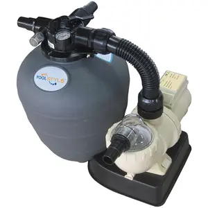 Comparateur de prix : PoolStyle groupe de filtration 8m3/h avec pompe et filtre à sable - 88031710