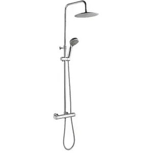 Comparateur de prix : Colonne de douche chromée avec thermostatique Essebagno Onéo